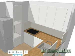 Pronájem bytu 2+kk, Praha - Hloubětín, 48 m2