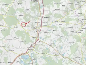 Prodej lesa, Vlastiboř, 3491 m2