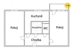 Prodej bytu 2+1, Ostrava, Oty Synka, 52 m2