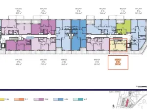 Prodej bytu 2+kk, Praha - Hlubočepy, Gollové, 39 m2