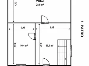 Prodej rodinného domu, Proseč, K Návsi, 96 m2