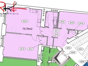 Pronájem bytu 3+kk, Praha, Ovenecká, 76 m2
