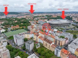 Prodej bytu 3+kk, Praha - Nusle, Marie Cibulkové, 68 m2