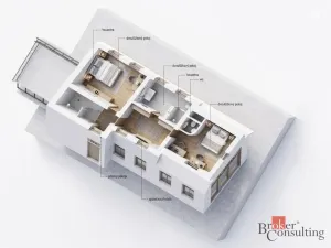 Prodej rodinného domu, Velké Hoštice, Nádražní, 258 m2