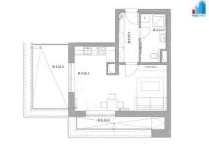 Pronájem bytu 1+kk, Plzeň, Pilařská, 40 m2