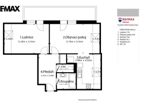 Prodej bytu 2+1, Nová Role, U Plynárny, 69 m2