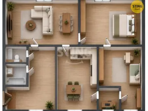 Prodej bytu 3+1, Bruntál, Dr. E. Beneše, 82 m2