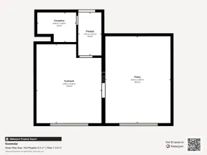 Prodej bytu 1+1, Chomutov, Kostnická, 36 m2