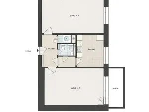 Prodej bytu 2+1, Ostrava, Čkalovova, 56 m2