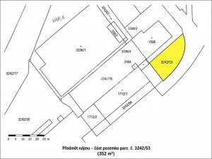 Pronájem pozemku, Otrokovice, Napajedelská, 352 m2
