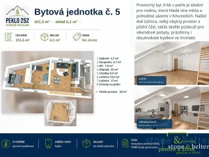Prodej bytu 1+kk, Vrchlabí, Peklo, 27 m2