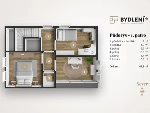 Prodej rodinného domu, Proboštov, Zemská, 118 m2