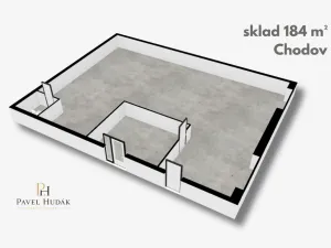 Pronájem skladu, Chodov, Tovární, 184 m2