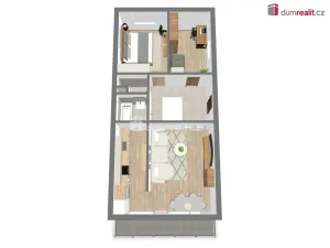 Prodej bytu 3+1, Praha - Braník, Ve studeném, 67 m2