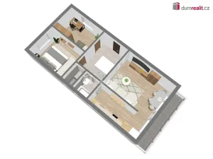 Prodej bytu 3+1, Praha - Braník, Ve studeném, 67 m2