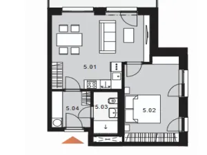 Prodej bytu 2+kk, Kladno - Dubí, Ke křížku, 52 m2