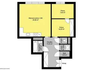 Prodej bytu 3+kk, Praha - Vršovice, Minská, 56 m2