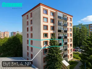 Pronájem bytu 3+1, Olomouc - Nová Ulice, Jílová, 74 m2