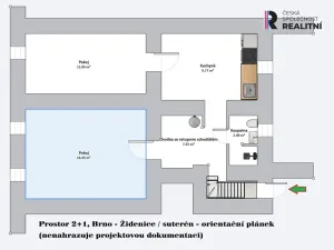 Prodej komerční nemovitosti, Brno - Židenice, Rokycanova, 50 m2