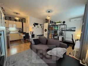 Pronájem bytu 1+kk, Praha - Letňany, Malkovského, 33 m2