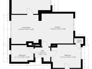 Pronájem bytu 3+kk, Praha - Zbraslav, Romana Blahníka, 78 m2