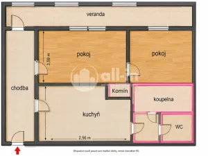 Prodej rodinného domu, Drnovice, 59 m2