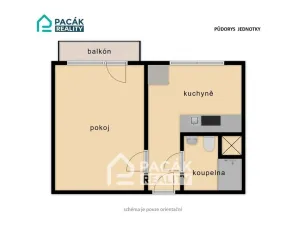 Pronájem bytu 1+1, Olomouc, Hraniční, 35 m2