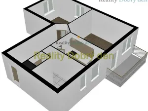 Pronájem bytu 2+1, Opava, Nákladní, 61 m2