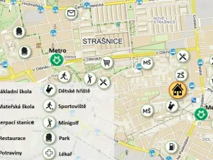 Pronájem bytu 4+kk, Praha - Strašnice, Květnická, 79 m2