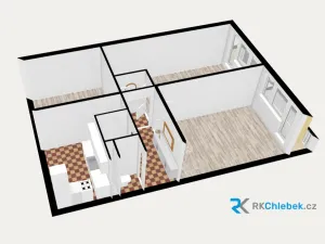 Prodej bytu 3+1, Frýdek-Místek - Místek, Frýdlantská, 74 m2