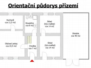 Prodej chalupy, Nová Pec, 100 m2