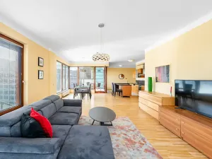 Pronájem bytu 3+kk, Praha - Karlín, Rohanské nábřeží, 126 m2