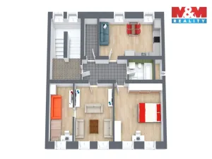 Prodej bytu 2+1, Františkovy Lázně, Anglická, 63 m2