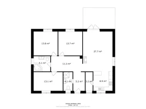 Prodej rodinného domu, Mukařov, K Památníku, 107 m2