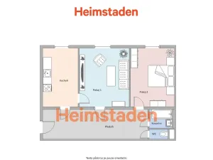 Pronájem bytu 2+1, Havířov - Šumbark, nám. T. G. Masaryka, 58 m2