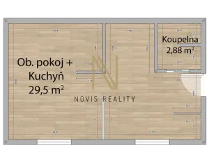 Pronájem bytu 1+1, Radnice, Na Potocích, 32 m2