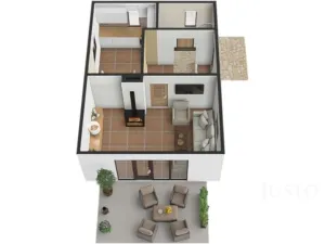 Prodej chaty, Slabčice - Písecká Smoleč, 115 m2