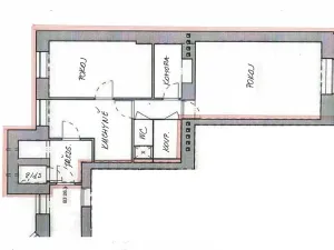 Pronájem bytu 2+1, Brno, Antonínská, 64 m2