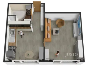 Prodej bytu 1+1, Ústí nad Labem - Severní Terasa, Meruňková, 35 m2