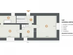 Prodej rodinného domu, Starý Jičín, 90 m2