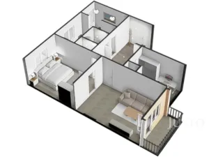 Prodej bytu 3+1, Písek - Hradiště, Ke Střelnici, 78 m2