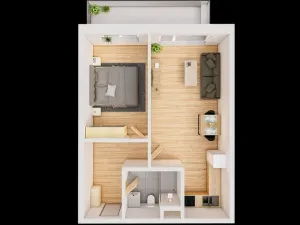 Prodej bytu 2+kk, České Budějovice, Jírovcova, 57 m2