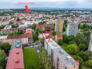 Prodej bytu 1+1, Cheb, Palackého, 36 m2