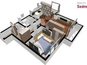 Prodej bytu 2+kk, Říčany, Melantrichova, 56 m2