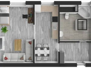 Prodej bytu 1+1, Trutnov - Dolní Předměstí, Polská, 57 m2