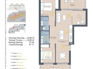 Prodej bytu 4+kk, Los Alcazares, Murcia, Španělsko, 100 m2