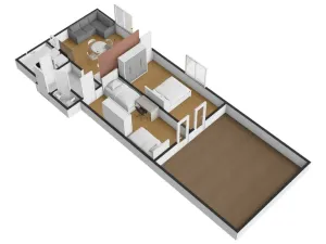 Prodej bytu 3+kk, Janov nad Nisou - Hraničná, 62 m2