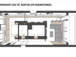Pronájem bytu 2+kk, Praha - Braník, Novodvorská, 75 m2