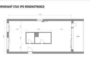 Pronájem bytu 2+kk, Praha - Braník, Novodvorská, 75 m2