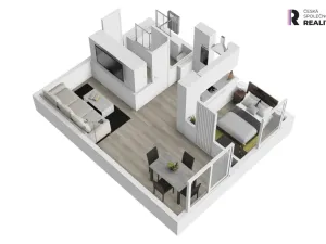 Prodej bytu 1+kk, Praha - Hloubětín, Šestajovická, 30 m2